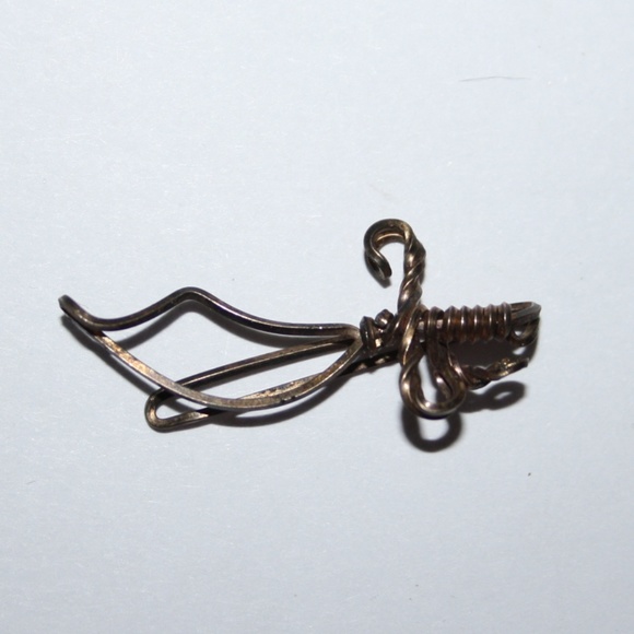 Vintage Other - Vintage gold wire Sword tie clip